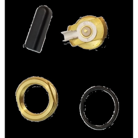 Pctel 0.75 in. Antenna Mount No Cable, Brass NMO34